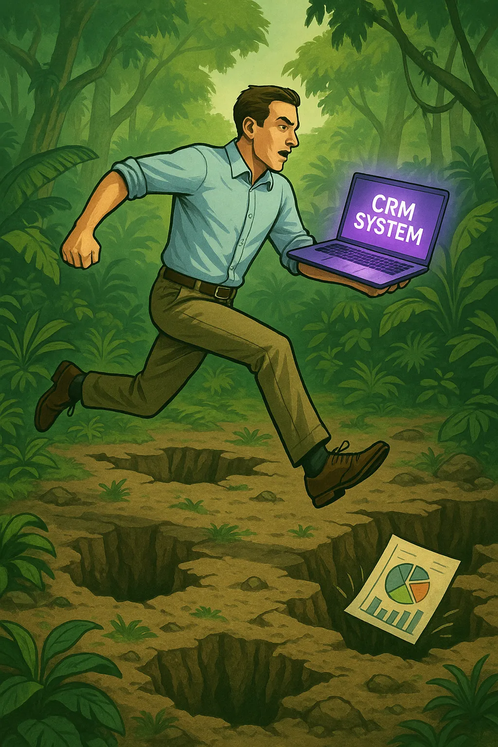 CRM Strategy Diagram